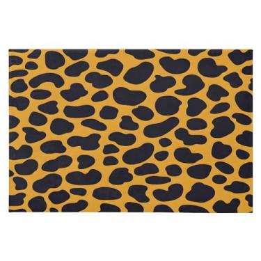 Imagem de CEBUGI Tapete de área 60 x 90 cm macio lavável tapete antiderrapante com suporte de borracha tapetes de área de impressão animal para sala de estar, quarto, decoração de casa