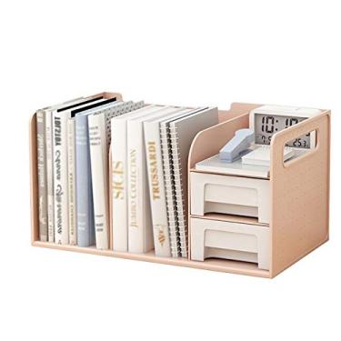 Imagem de Prateleira de armazenamento material PP estante, espessamento de duas camadas pode acomodar vários livros, a estante é resistente e durável estante/estante de livros (cor: B) (A)