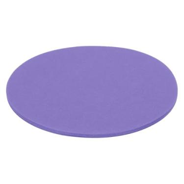 Imagem de Rebower Papel com recortes de círculos de 25 folhas, papel de construção de cartolina origami redondo de 10 cm, [para artes faça-você-mesmo, artesanato, arte, quadro de avisos], roxo escuro