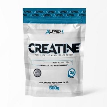 Imagem de Creatina 100% Monohidratada 500g Pouch - Alpex Nutrition-Unissex