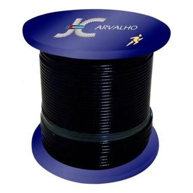 Imagem de 2X 50 Metros Cabo Aço 1/8 6X7 Revestido Para Academia Cubro