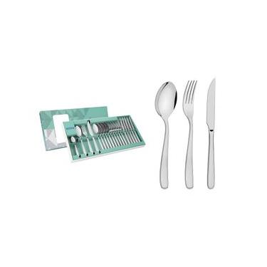 Imagem de Faqueiro Tramontina em Aço Inox Maresias  24 Peças