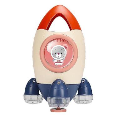 Imagem de Brinquedo de banho em forma de foguete espacial para crianças - Gloome