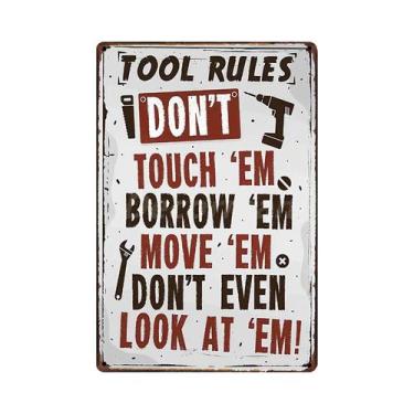 Imagem de Placa De Metal Personalizada Para Cozinha De Churrasco, Decoração De B