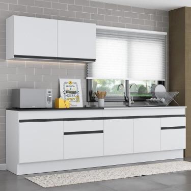 Imagem de Armário De Cozinha Compacta Mp2111.964 Branco/preto