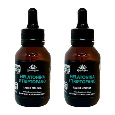 Imagem de Kit 2X: Melatonina e Triptofano Líquido Orgânico Kampo de Ervas 60ml