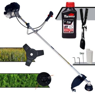Imagem de Roçadeira Robusta Toyama Rt43lb25a 1,7hp 43cc + Óleo Toyama