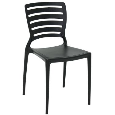 Imagem de Cadeira Tramontina Sofia em Polipropileno e Fibra de Vidro Preto 92237009