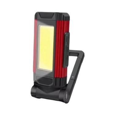 Imagem de Lanterna De Trabalho Magnética Recarregável COB, Lanterna LED USB, Lâm