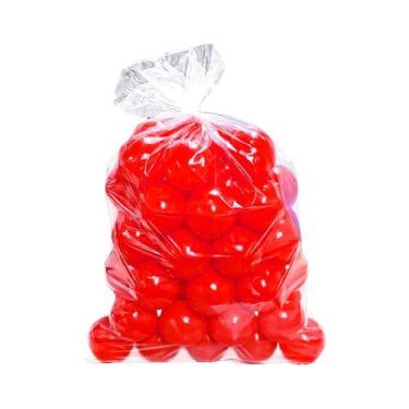 Imagem de 200 Bolinhas De Piscina Vermelhas Que Não Amassam - Pensou Comprou