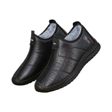 Imagem de Botas De Neve Masculinas De Inverno Grossas E Acolchoadas Quentes Impe