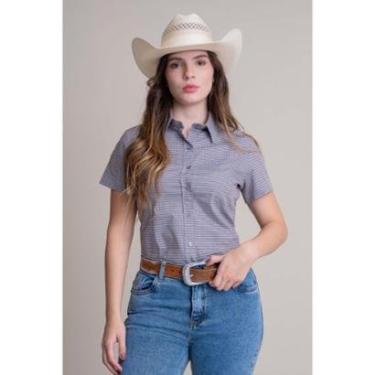 Imagem de CAMISA FEMININA MANGA CURTA TEXAS FARM - CAFC065 - XADREZ-Feminino