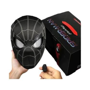 Imagem de Máscara De Cabeça Do Homem-Aranha Com Olhos Móveis E Controle Remoto P