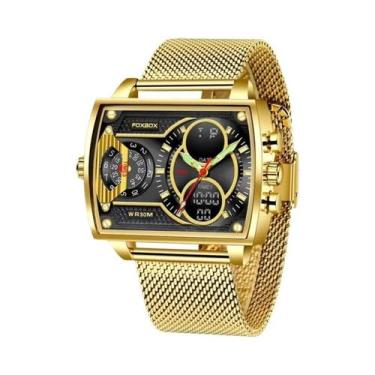 Imagem de Relógio Esportivo Digital Militar Masculino À Prova D'água Com LED E Q