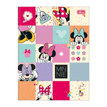 Imagem de Caderno Universitário Tilibra Brochura Capa Dura Minnie 1 Matéria Capas Diversas - Item Sortido