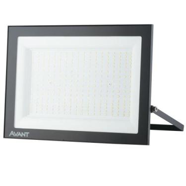 Imagem de Refletor Led Slim 300w Luz Branco Frio 6500k Bivolt Avant