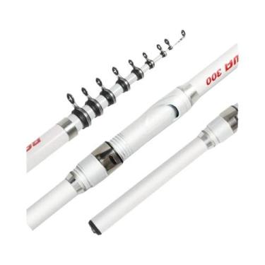 Imagem de Vara De Pesca Telescópica De Fibra De Carbono Para Spinning E Rock Fis