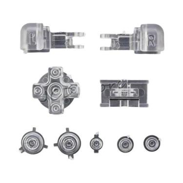 Imagem de Conjunto Completo De Botões Plásticos Para Gameboy GBA SP JCD a B L R 