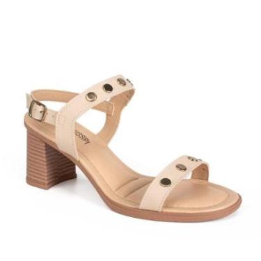 Imagem de Sandália Mississipi de Salto Bloco Feminina MF763-Feminino