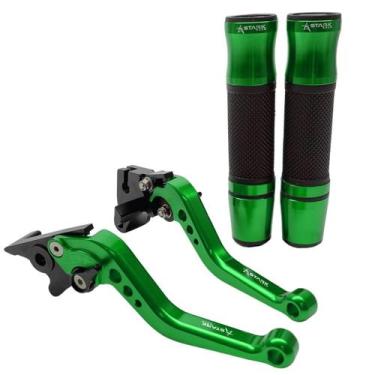 Imagem de Kit Esportivo Manete Manopla Ninja 250r 300r Z300 400 250Sl Versys300x