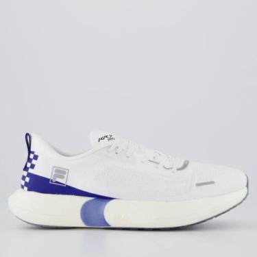 Imagem de Tênis Fila KR7 Pro Branco e Azul, 43