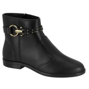 Imagem de Bota Beira Rio Coturno Cano Curto Feminino - Preto - 36, Preto, 36