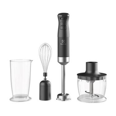 Imagem de Mixer 3 em 1 Electrolux Inox Preto Expert com Tecnologia TruFlow Power