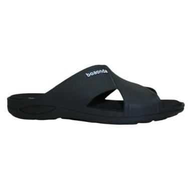 Imagem de Chinelo Ortopédico Estilo Conforto Esporão Boa Onda Harmony, Preto, 37