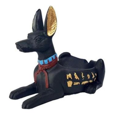 Imagem de CINZEIRO EGIPCIO ANUBIS Grande de Resina - Decore Casa