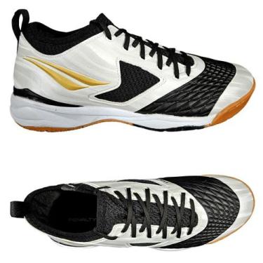 Imagem de Chuteira Penalty MAX 1000 Tênis Futsal Locker Ecoknit C/ NF, Branco, 4