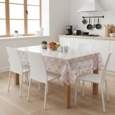 Imagem de Toalha De Mesa Diamante Catarina Peça Pronta 1,38x2,00m Vinil - Plast.