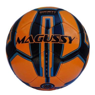 Imagem de Bola Futebol Society Matrix 7 Magussy, Laranja