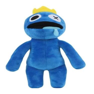 Imagem de Boneco Azul Babão Rainbow Friends Jogo Roblox Blue Pelúcia - ROBOX