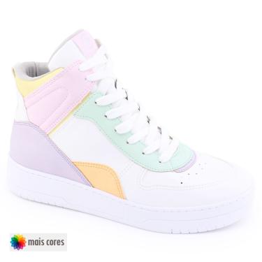 Imagem de Tênis Feminino Via Marte 21-11705-01 Sneaker Candy Colors