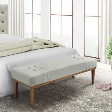 Imagem de Calçadeira Recamier King Gênova Prata - Spezzia Decor