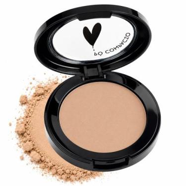 Imagem de Pó Compacto Facial com Espelho Cor 04 Koloss Makeup Maquiagem 9g