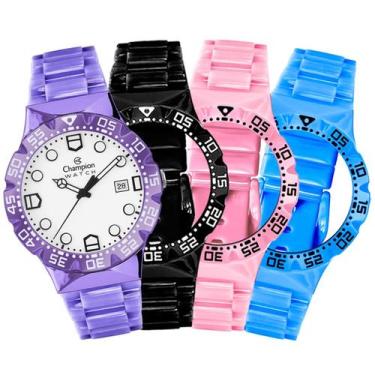Imagem de Relógio Champion Troca Pulseiras Analógico CP31001
