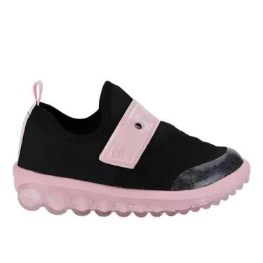 Imagem de Tênis Infantil Bibi 1155335 Roller tiras autocolantes Menina Lycra, 32
