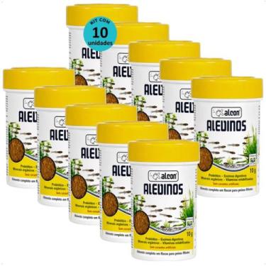Imagem de Ração alcon alevinos 10g kit com 10