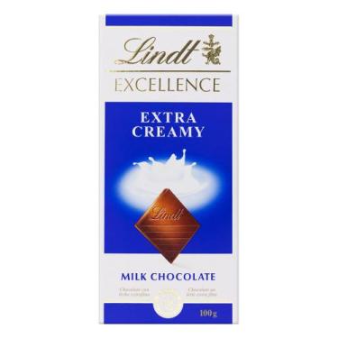 Imagem de Chocolate Lindt Excellence Extra Creamy Milk Com 100G