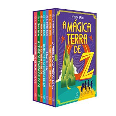 Imagem de Box - A mágica Terra de Oz - vol. I - com sete livros e marcadores de páginas: Paradidático