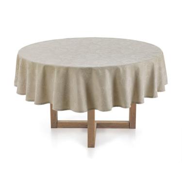 Imagem de Toalha De Mesa Sienna Karsten Redonda 1,78 M 6 Lugares