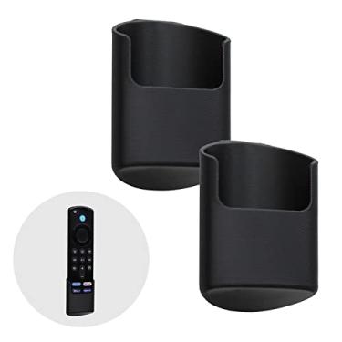 Imagem de 2 Suportes para controle remoto Fire TV Stick Amazon de parede