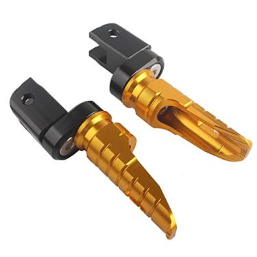 Imagem de FINMOKAL Para MV AGUSTA RUSH 1000 All Year Liga de Alumínio Apoios de Pés Dianteiros Pedal