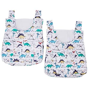 Imagem de Biramar Baby Porta Fraldas Para Bebê 2 Peças Dinossauro Dos Bês Multicor