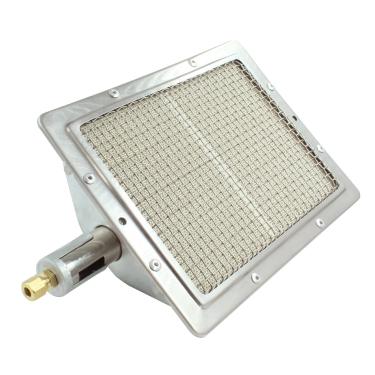 Imagem de MOFLAME Queimador a gás de cerâmica infravermelha com bocal de entrada de gás para aquecedor interno externo, churrasco. Queimador de oxigênio