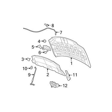 Imagem de Mopar Hinge Hood