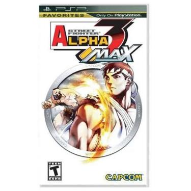 Imagem de jogo Street Fighter Alpha 3 Max - psp novo