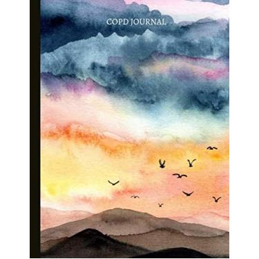 Imagem de COPD Journal: Beautiful Journal With Pain, Symptom and Mood Trackers Food Logs, Quotes, Mindfulness Exercises, Gratitude Prompts and more.