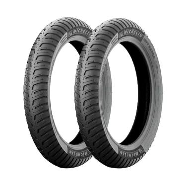 Imagem de Jogo Pneus de Moto Michelin City Extra 80/100-18 47S + 100/80-18 59S TL